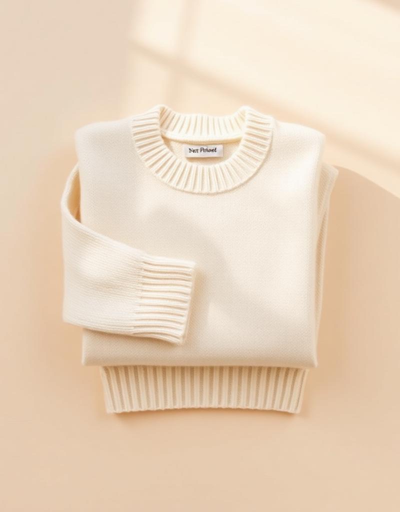 Cream Cashmere Sweater